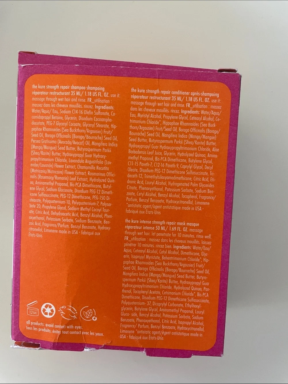 amika The Kure Strength Repair Trio